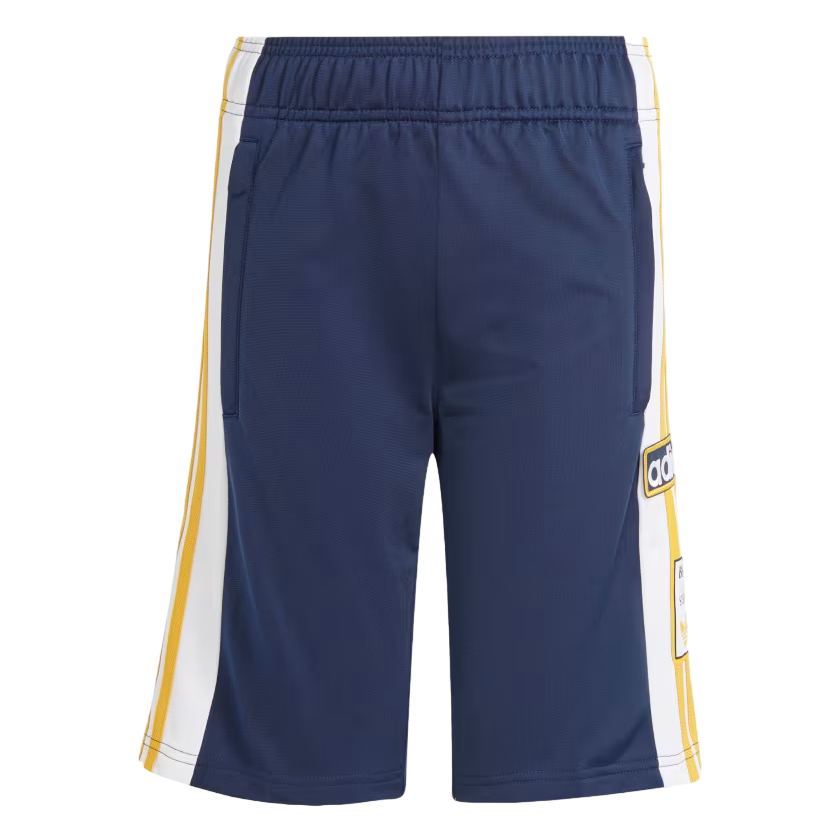 Adidas Originals pantaloncino sportivo per ragazzi Adibreak IN2118 indigo-bianco-giallo oro