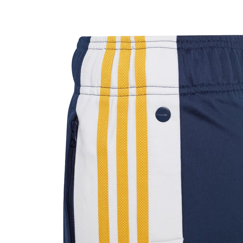 Adidas Originals pantaloncino sportivo per ragazzi Adibreak IN2118 indigo-bianco-giallo oro
