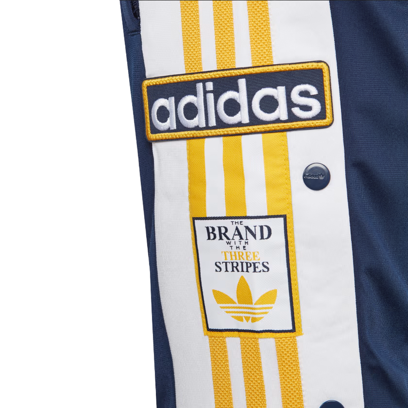 Adidas Originals pantaloncino sportivo per ragazzi Adibreak IN2118 indigo-bianco-giallo oro