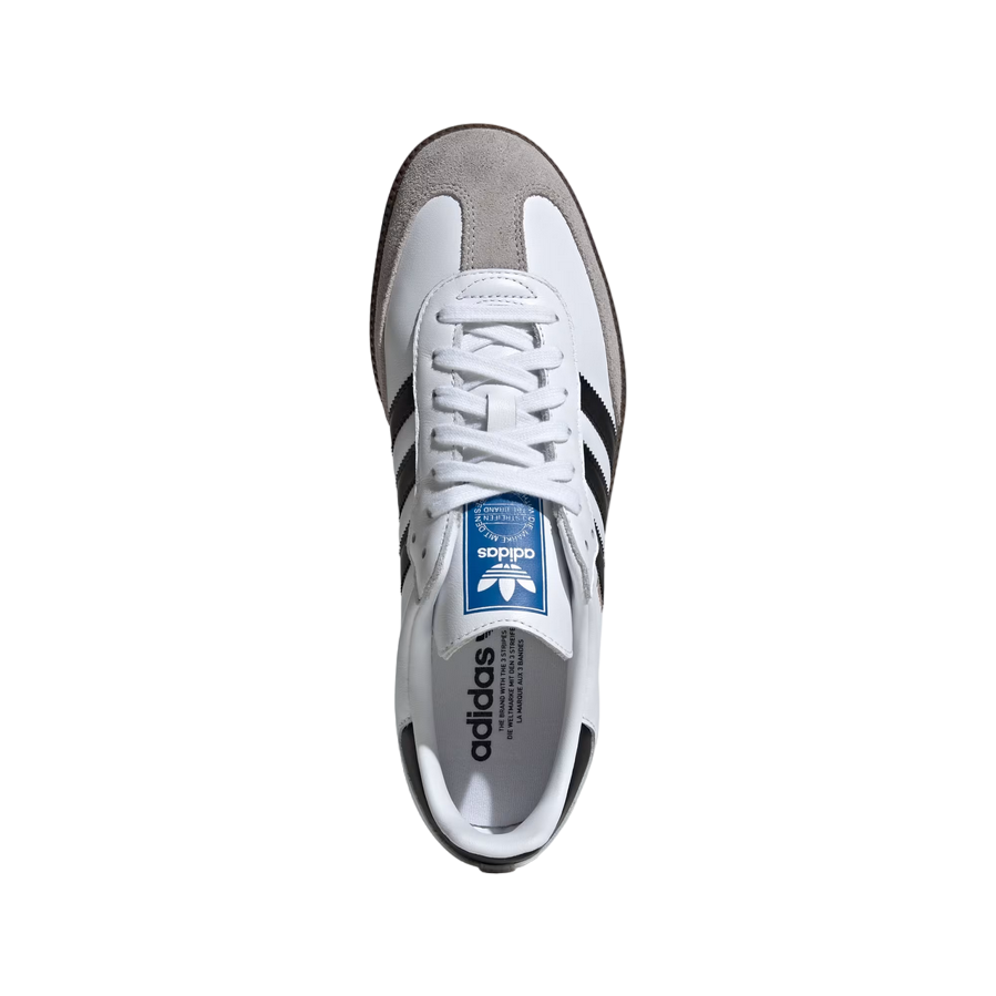Adidas Samba OG B75806 Sneakers Bianco Nero - Scarpe Streetwear Uomo