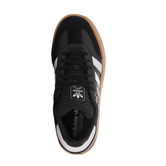 Adidas Originals scarpa sneakers da ragazza Samba XLG JH6517 nero-bianco-gomma