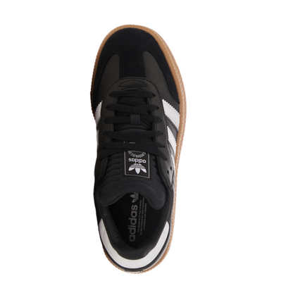 Adidas Originals scarpa sneakers da ragazza Samba XLG JH6517 nero-bianco-gomma