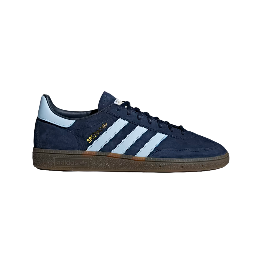Adidas Originals scarpa sneakers da uomo Handball Spezial BD7633 blu-celeste