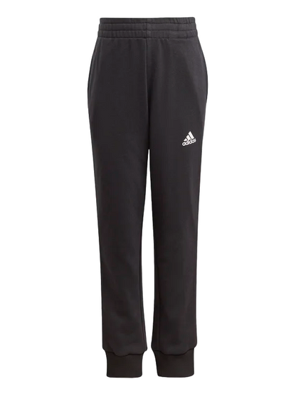 Adidas Tuta Sportiva da bambino con felpa girocollo Essentials Logo IJ6378 rosso-nero