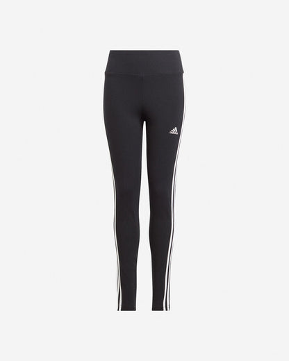 Adidas Tuta Sportiva da ragazza con cappuccio Tiberio IJ8736 nero-bianco-grigio