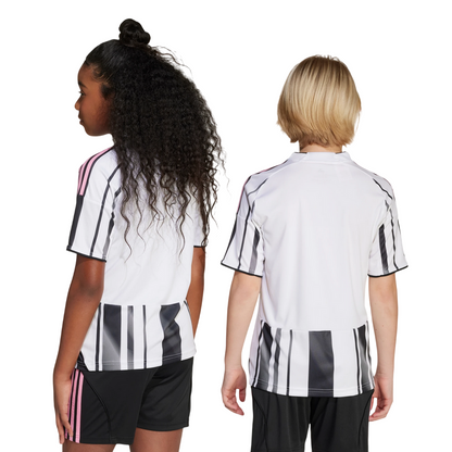 Adidas Juventus Maglia Home Junior 2025/26 Nero Bianco - JN5237