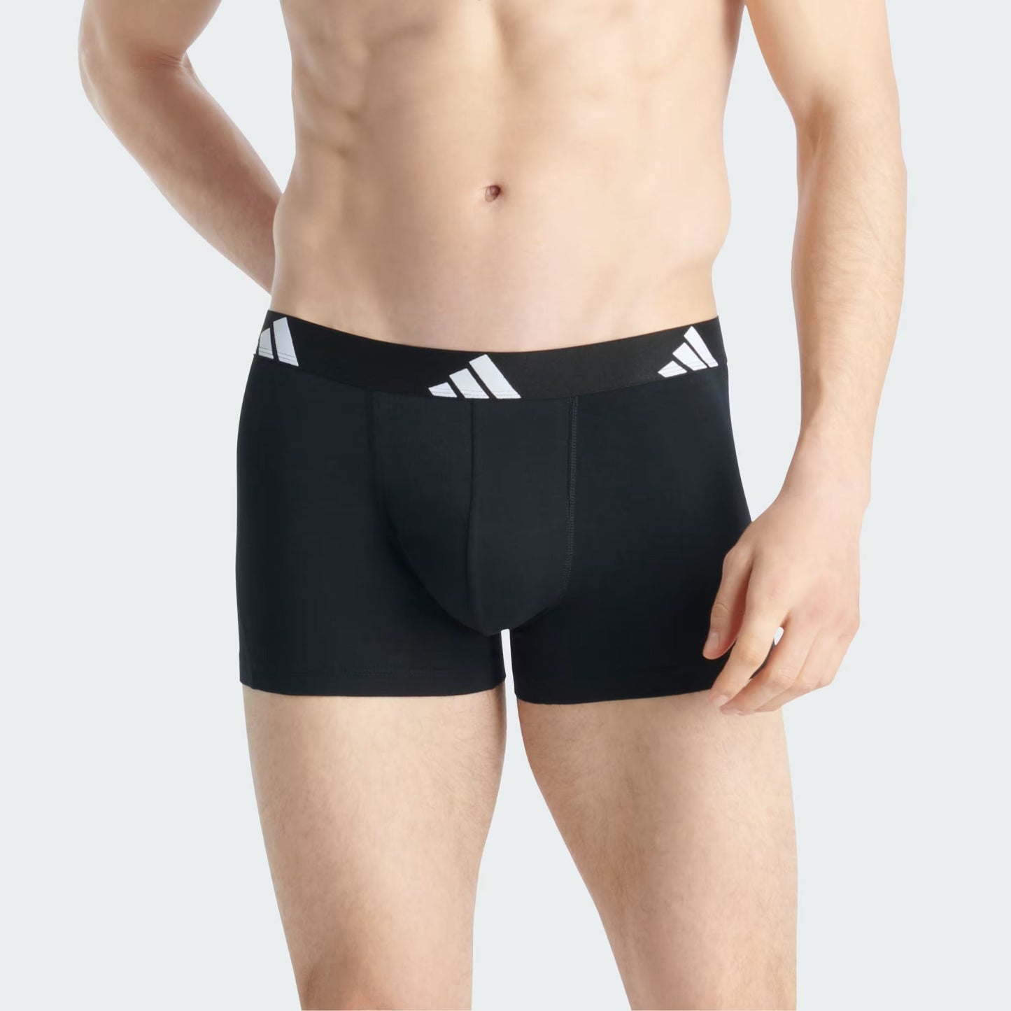 Adidas Intimo Boxer Active Flex Cotton Uomo Nero - JK3944
