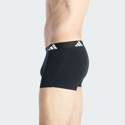 Adidas Intimo Boxer Active Flex Cotton Uomo Nero - JK3944