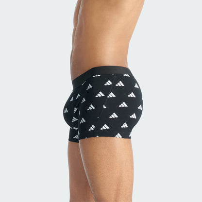Adidas Intimo Boxer Active Flex Cotton Uomo Nero Blu - JK3952