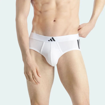 Adidas Intimo Slip Active Flex Cotton Uomo Bianco - JK3976