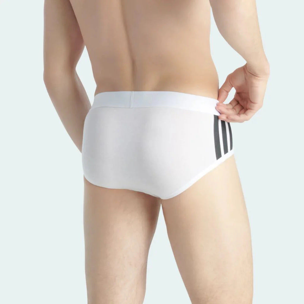 Adidas Intimo Slip Active Flex Cotton Uomo Bianco - JK3976