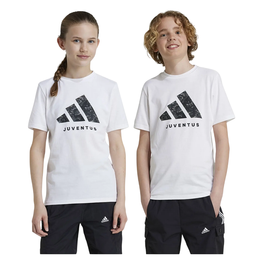 Adidas Juventus T-Shirt Bambino Graphic Bianca IT3849 - Maglia Calcio