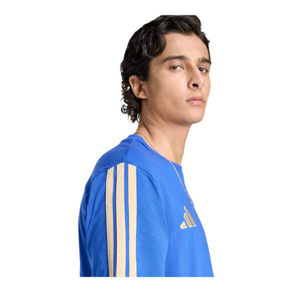 Adidas Maglietta FIGC DNA JZ2064 Azzurra