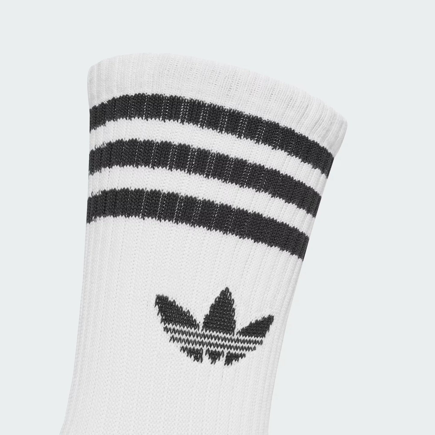 Adidas Originals Calze 3-Stripes Unisex 3 Paia Bianche Cotone BCI - JV7401