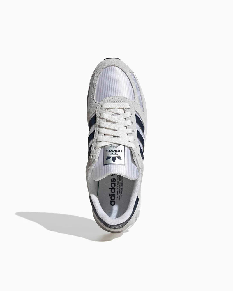 Adidas Originals LA Trainer OG Sneakers Uomo Bianche Suede Mesh - KJ4389