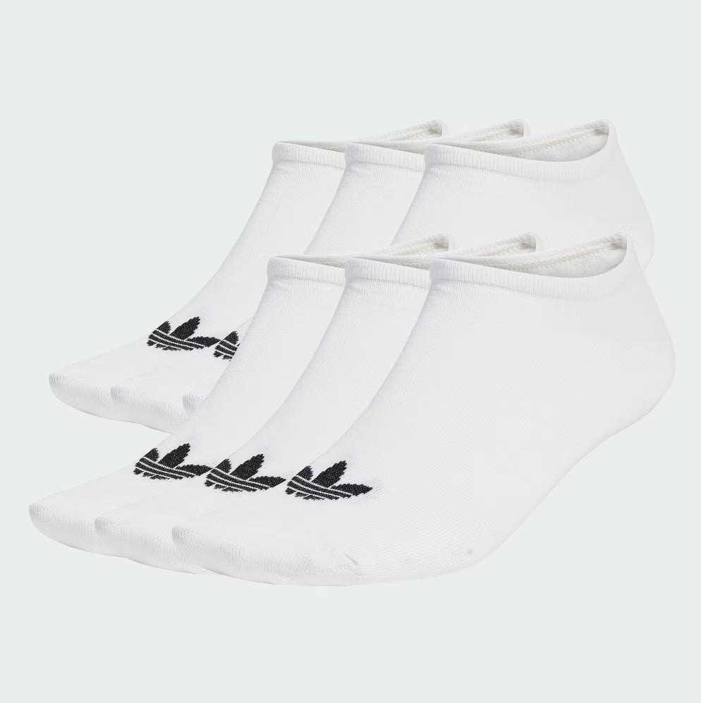 Adidas Originals calza unisex Liner JW5336 Bianco - confezione da 6 paia