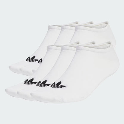 Adidas Originals calza unisex Liner JW5336 Bianco - confezione da 6 paia