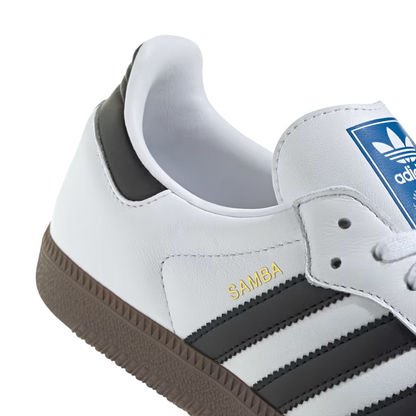Adidas Samba OG B75806 Sneakers Bianco Nero - Scarpe Streetwear Uomo