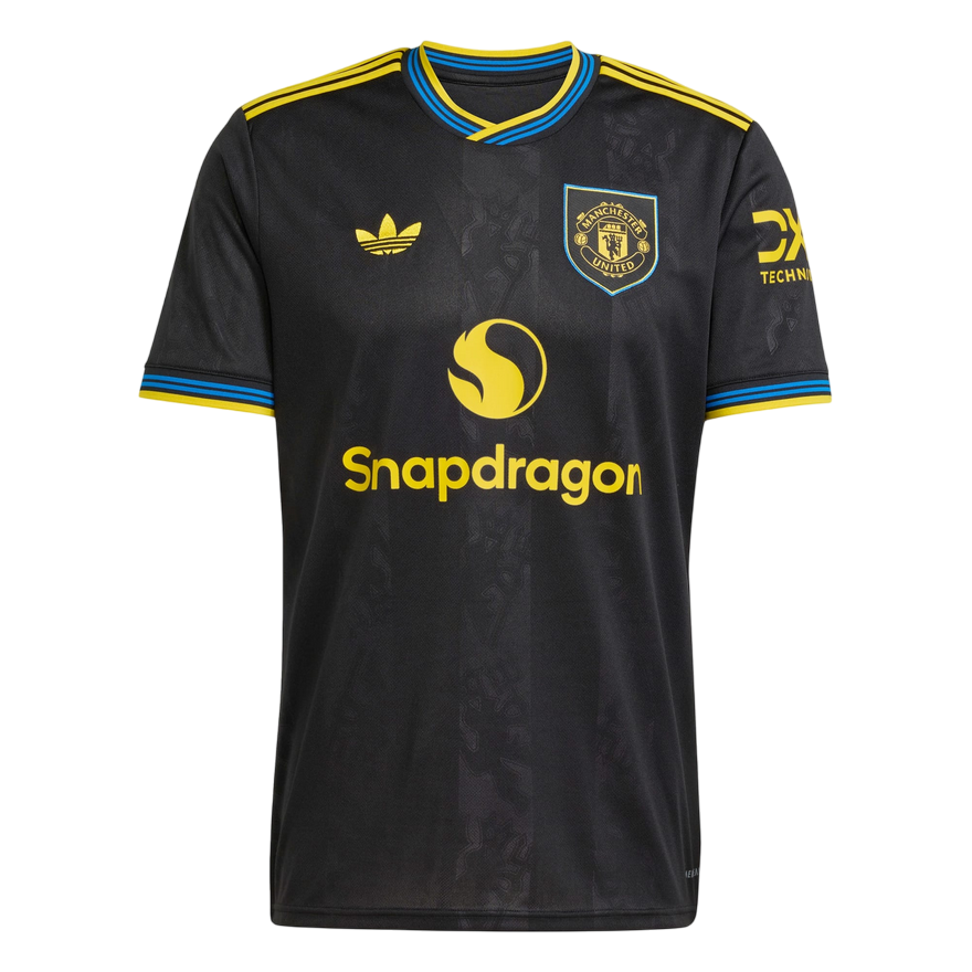 Adidas Terza Maglia Manchester United 25/26 Uomo Nera - KD4225