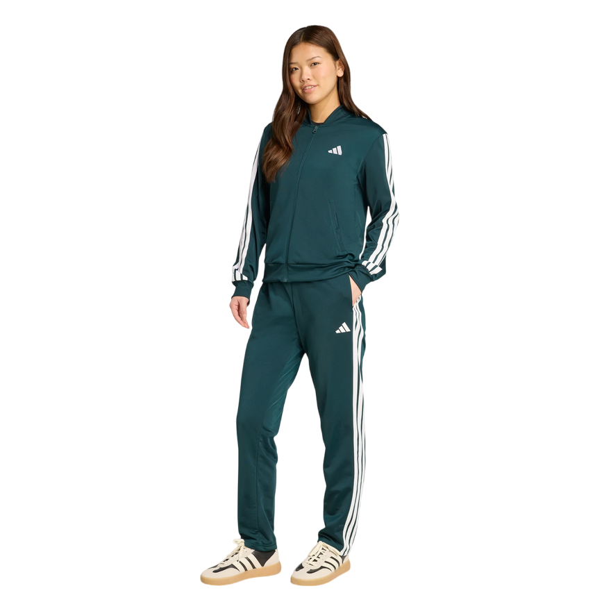 Adidas Tuta Essentials 3-Stripes Donna JX0505 Verde