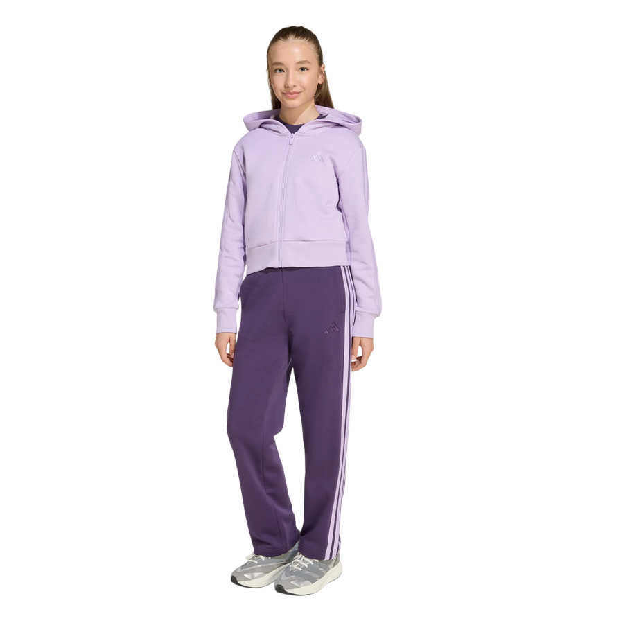 Adidas Tuta Sportiva da ragazza con Cappuccio JN2439 violetto