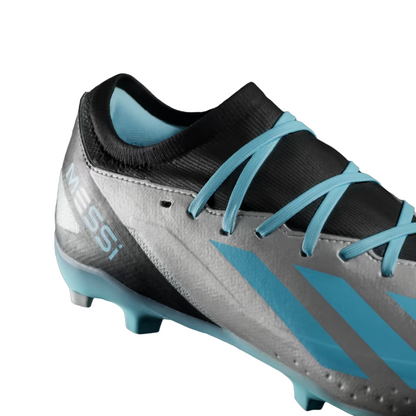 Adidas X Crazyfast Messi.3 FG Scarpe Calcio Uomo Argento Blu Nero - IE4078