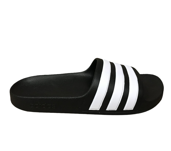 Adidas Adilette Aqua F35556 Ciabatte Junior Mare Piscina Nero Bianco