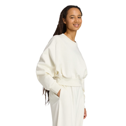 Adidas felpa da donna Soft Lux Loose JV9893 bianco