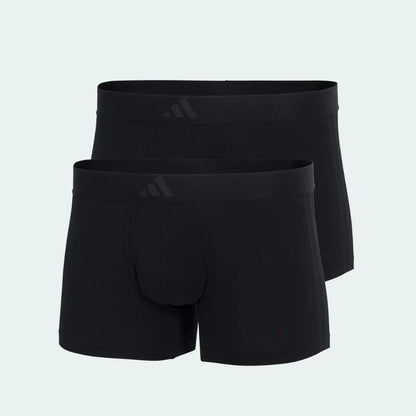 Adidas Boxer Uomo Active Flex Cotton Nero Confezione da 2 - JK3979