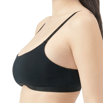 Adidas Intimo Donna Sport Active Essentials Scoop Bralette Nero - JL3473