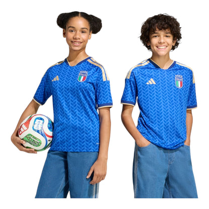 Adidas Maglia Italia Home JY7585 Blu Bambino Ragazzi