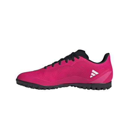 Adidas X Speedportal.4 TF GZ2445 Scarpe Calcetto Unisex Rosa Shock Bianco Nero