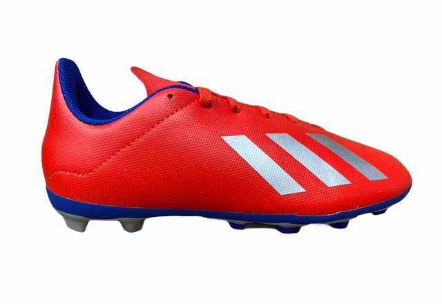 Adidas X 18.4 FxG Scarpe Calcio Junior Rosso