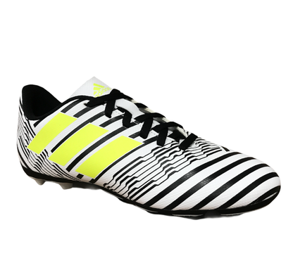 Adidas Nemeziz 17.4 FxG Scarpe Calcio Junior Bianco Nero Giallo