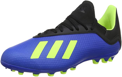 Adidas X 18.3 AG Scarpe Calcio Junior Blu Giallo Nero