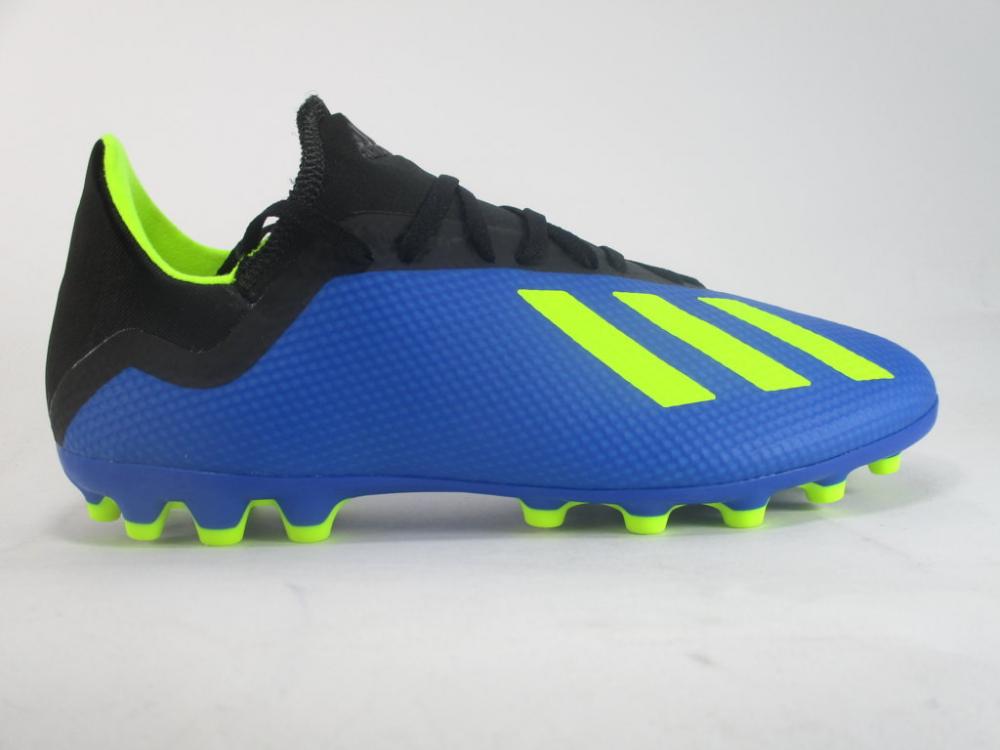 Adidas scarpa da calcio da uomo X 18.3 AG CG7163 blu nero