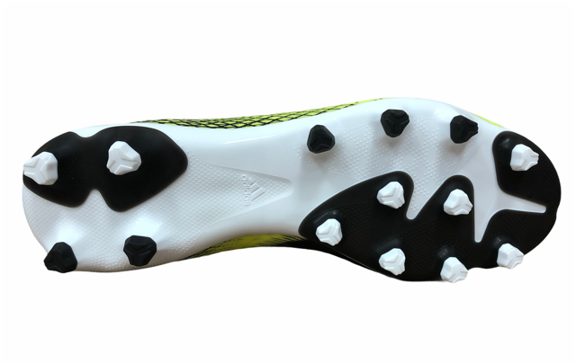 Adidas scarpa da calcio da uomo X Ghosted.3 MG FW6974 yellow black