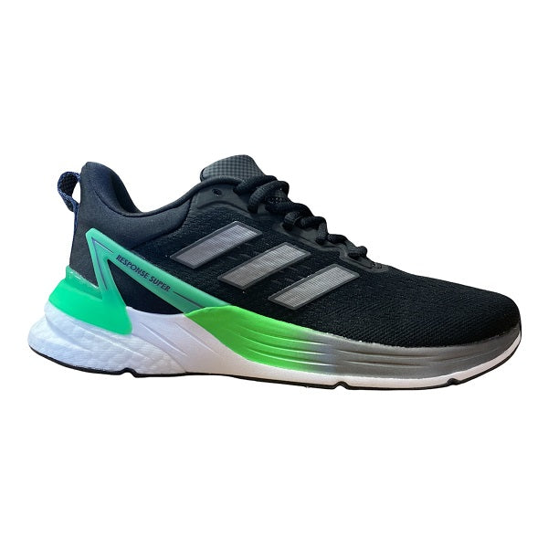 Adidas Response Super 2.0 H04562 Scarpe Running Uomo Nero Grigio - Ammortizzazione Reattiva