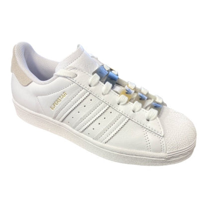 Adidas scarpa sneakers da donna Superstar GZ0866 bianco-nero
