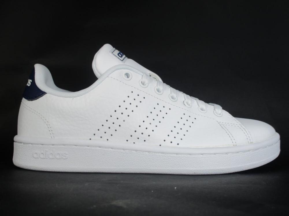 Adidas Sneakers Advantage F36423 Bianche Unisex Pelle