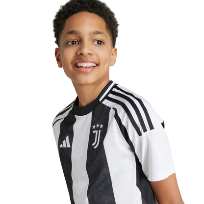 Adidas Maglia Home 24/25 Junior Juventus Bianco Nero - IT3552