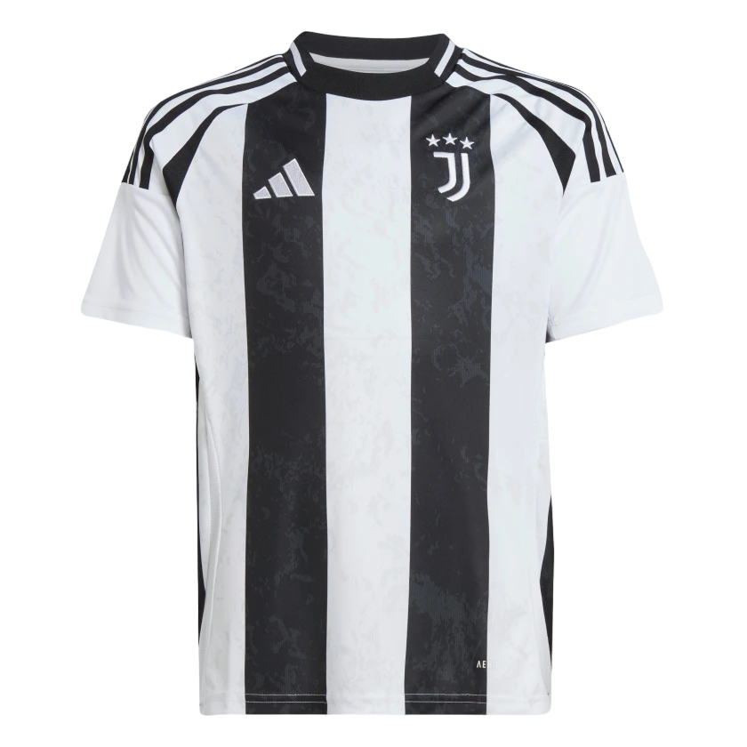 Adidas Maglia Home 24/25 Junior Juventus Bianco Nero - IT3552