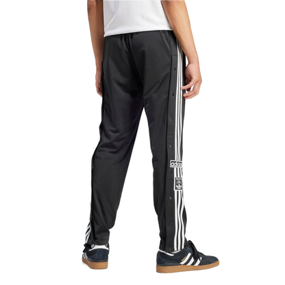 Adidas pantalone sportivo con bottoni Adicolor Adibreak IM8219 nero bianco