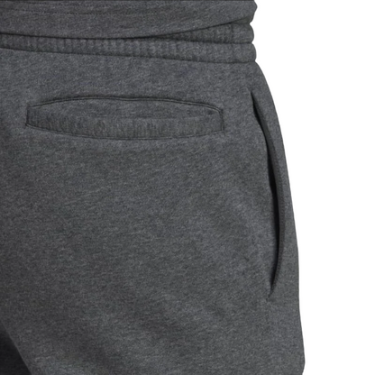 Adidas pantalone sportivo da uomo in cotone felpato HL2243 grigio