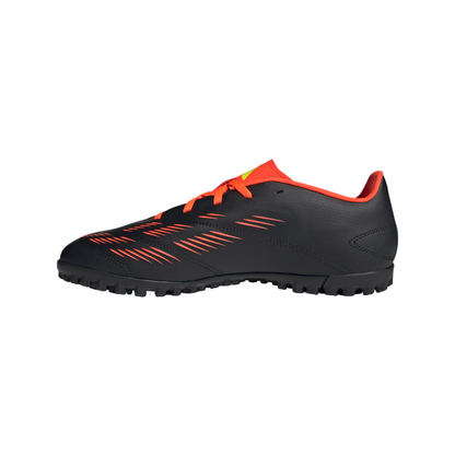Adidas scarpa da calcetto da uomo Predator Club Turf IG7711 nero-bianco-rosso
