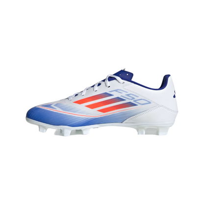 Adidas F50 Club FxG Scarpe Calcio Uomo Bianco Rosso Blu