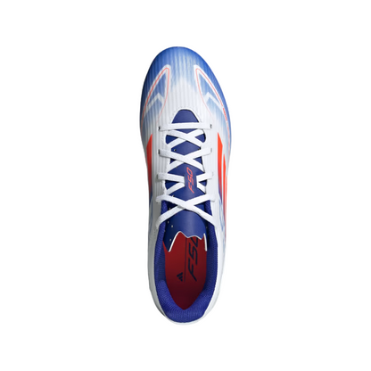 Adidas F50 Club FxG Scarpe Calcio Uomo Bianco Rosso Blu