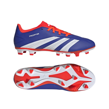 Adidas Predator Club FxG Scarpe Calcio Uomo Blu Bianco
