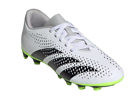 Adidas scarpa da calcio da ragazzi Predator Accuracy.4 FxG IE9434 bianco-nero