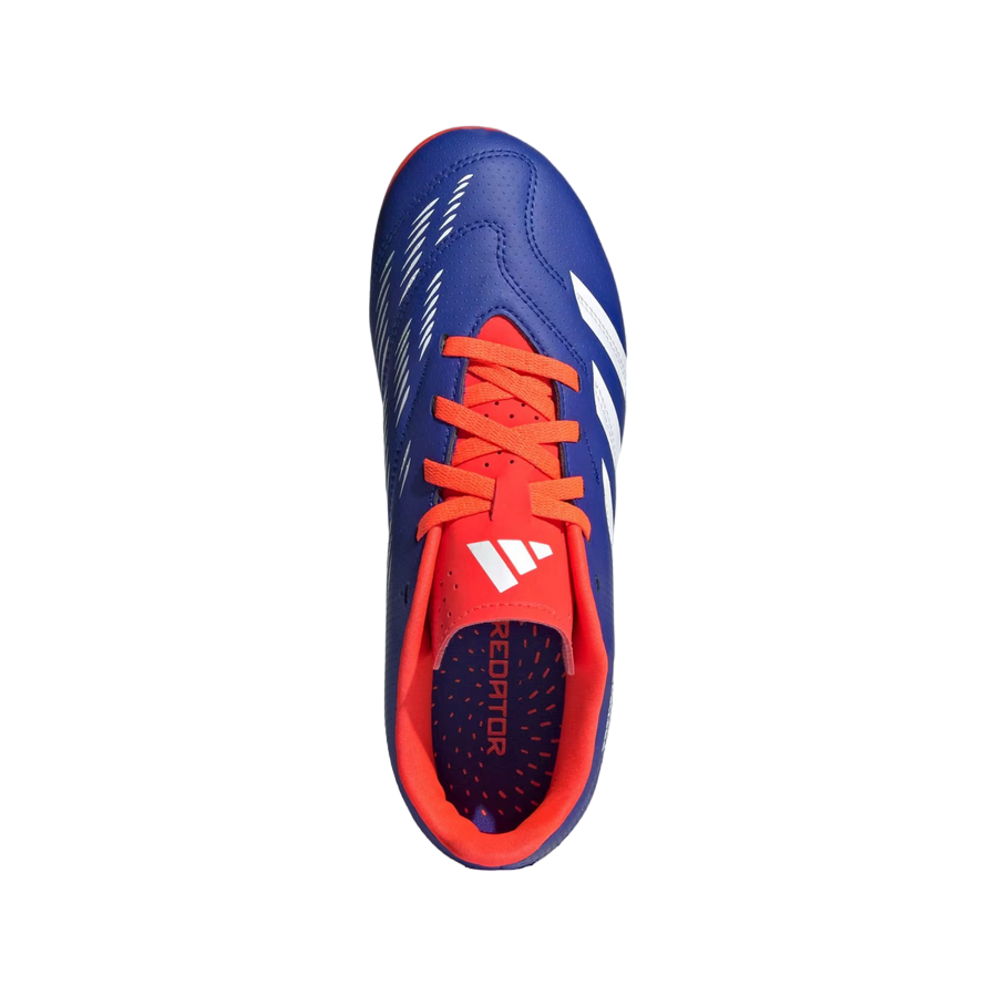 Adidas scarpa da calcio da ragazzo Predator Club FxG IF6424 blu-bianco